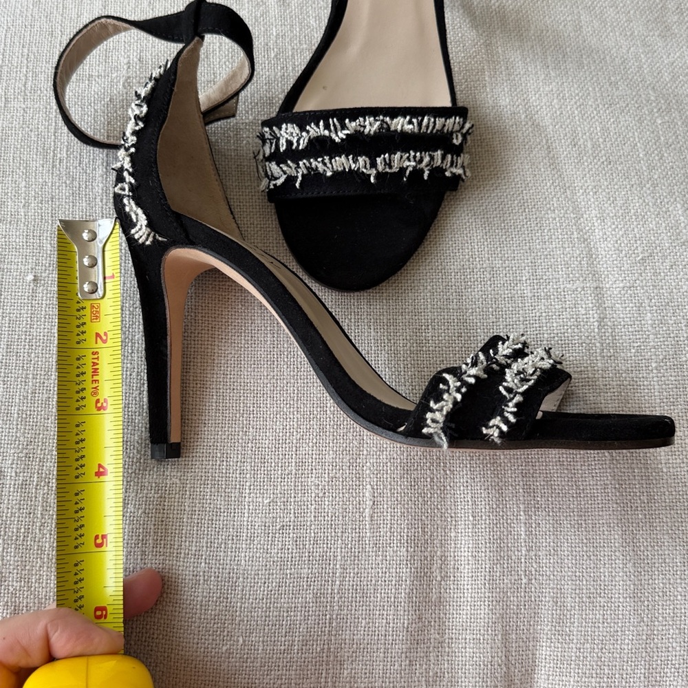 Free People Brand New Howsty Boho High Heels Sandals Ankle strap suede leather - Picture 12 of 15
